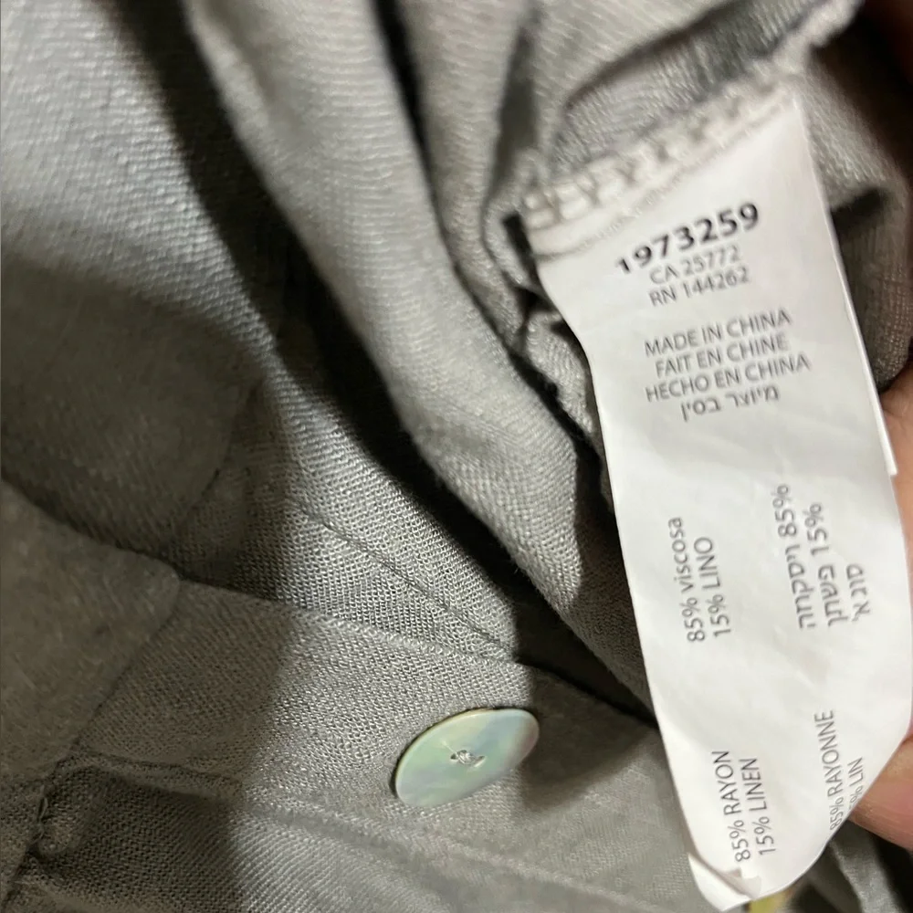 Lovely Dex Plus Garden Leaf
Button Up Tunic Size 3XL - Picture 5 of 6